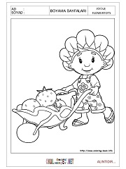 Fifi ve Flowertots boyama sayfaları